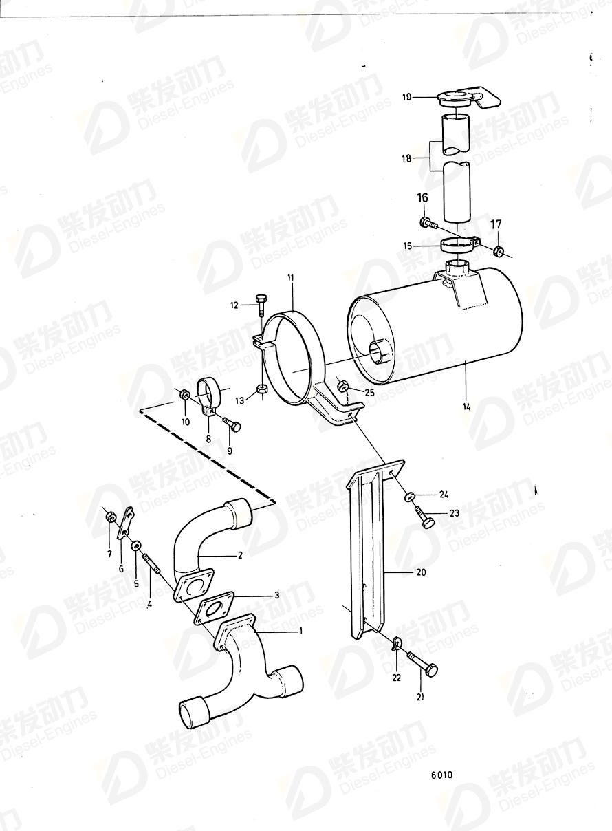 volvo penta Lock nut 946034 Drawing volvo penta Lock nut 946034 Drawing